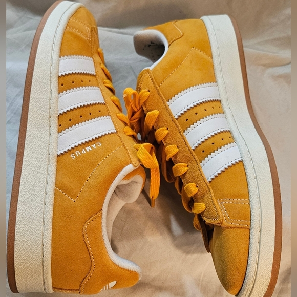 Adidas Campus 00s - Yellow Men's Sneakers Size 10.5 H03473 In Box 2 Sets  Laces - maisgene.com.br